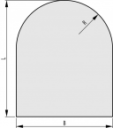 Sklo pod kamna