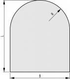 Sklo pod kamna